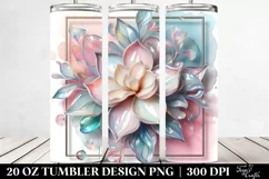 Shiny Gardenia Material Splash 20 Oz Tumbler Product Image 2