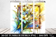 Wooden Stained Narcissus Frame 20 Oz Tumbler Product Image 2