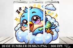 Cute Small Baby Sparrow | 20 Oz Tumbler Product Image 2