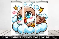 Colorful Crazy Baby Sparrow | 20 Oz Tumbler Product Image 2