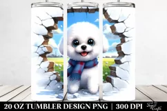 Funny Bichon Frise | 20 Oz Tumbler Product Image 2