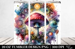 Vibrant Magical Mushroom Tarot Clipart Product Image 2