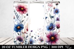 Bold Wild Flowers | 20 Oz Tumbler Product Image 2