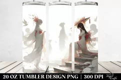 Digital Painting GHOST White | 20 oz Tumbler Product Image 2
