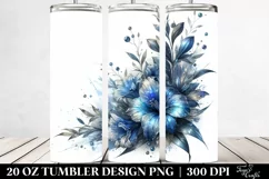 Detailed Shiny Lobelia Tumbler Product Image 2