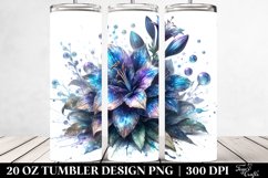 Detailed Shiny Lobelia Tumbler Product Image 2