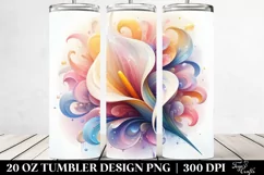 Shiny Calla Lily made of 20 Oz Tumbler Product Image 2