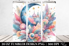 Colorful Pastel Moon | 20 Oz Tumbler Product Image 2