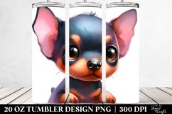 Baby Doberman Pinscher Halloween PNG Product Image 2
