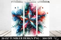 Colorful Abstract Star | 20 oz Tumbler Product Image 2