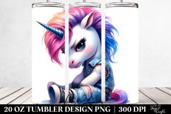 Cute Baby Unicorn | 20 oz Tumbler Product Image 2