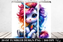 Cute Baby Unicorn | 20 oz Tumbler Product Image 2