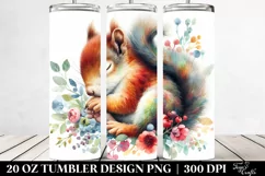 Colorful Baby Squirrel | 20 Oz Tumbler Product Image 2