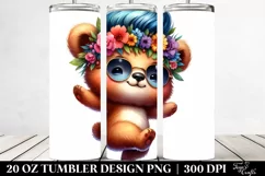 Proud Baby Bear Jump | 20 oz Tumbler Product Image 2