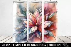 Abstract Pastel Wooden Small Stained Magnolia, Transparent Product Image 2