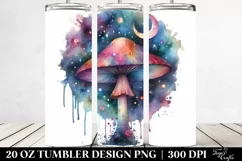 Colorful Magical Mushroom | 20 Oz Tumbler Product Image 2