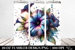 Shiny Petunia | 20 Oz Tumbler Product Image 2