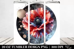 Shiny Poppy Metallic Tumbler Product Image 2