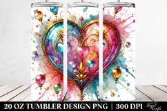 Valentines 20 Oz Tumbler Png Product Image 2