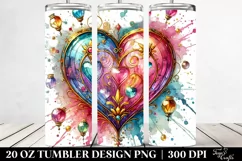 Valentines 20 Oz Tumbler Png Product Image 2