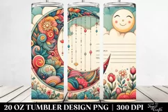 Vintage Moon Whimsical | 20 oz Tumbler Product Image 2