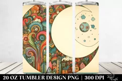 Vintage Moon Whimsical | 20 oz Tumbler Product Image 2
