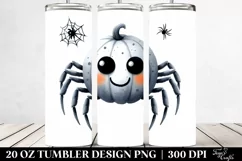 Simple Funny Halloween Spider 20 Oz Tumbler Product Image 2