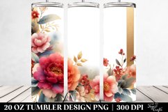 Colorful Abstract Frame | 20 Oz Tumbler Product Image 2