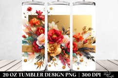 Colorful Abstract Frame | 20 Oz Tumbler Product Image 2