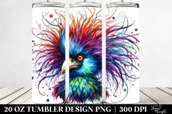 Vibrant Megapode with Crazy Hair PNG Product Image 2