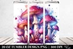 Glossy Magical Mushroom | 20 oz Tumbler Product Image 2