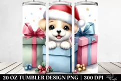 Expressive Baby in Santa Hat, PNG Product Image 2