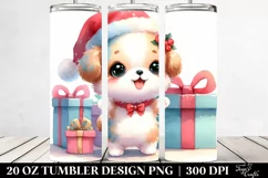 Expressive Baby Wearing Santa Hat, High-Res PNG Product Image 2