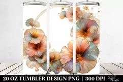 Pastel Shiny Nasturtium | 20 oz Tumbler Product Image 2