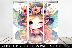 Colorful Cute Fairy | 20 Oz Tumbler Product Image 2