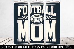 Vintage Football Mom Tumbler | 20 oz Tumbler Product Image 2
