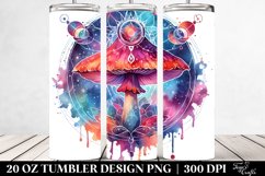 Vibrant Magical Mushroom Tarot Clipart Product Image 2