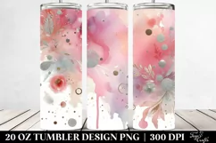Colorful Pinkish Drips | 20 Oz Tumbler Product Image 2