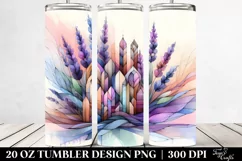 abstract Pastel Wooden Stained Lavender Watercolor Splash Product Image 2