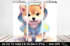 Expressive Baby Shiba Inu | 20 oz Tumbler Product Image 2