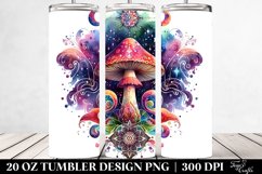 Vibrant Magical Mushroom Tarot Clipart Product Image 2