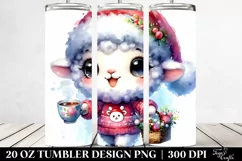 Expressive Baby Lamb, Transparent PNG Product Image 2