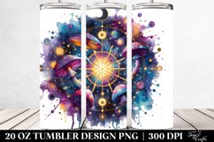 Vibrant Magical Mushroom Tarot Clipart Product Image 2