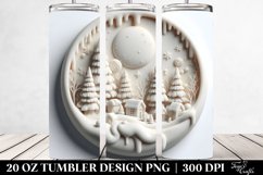 Delightful Martzipan Winter Scene 20 Oz Tumbler Product Image 2