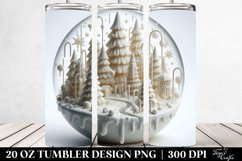 Delightful Martzipan Winter Scene 20 Oz Tumbler Product Image 2