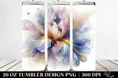 Shiny Iris made of 20 Oz Tumbler Product Image 2