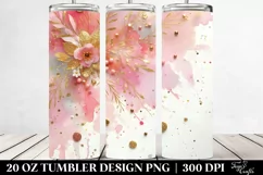 Colorful Pinkish Drips | 20 Oz Tumbler Product Image 2