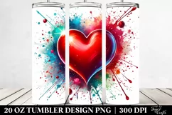 Love 20 Oz Tumbler Png Product Image 2