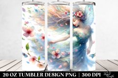 20 Oz Tumbler Sublimation | Spring Fairy Tumbling with Product Image 2
