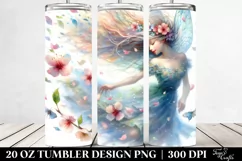 20 Oz Tumbler Sublimation | Spring Fairy Tumbling with Product Image 2